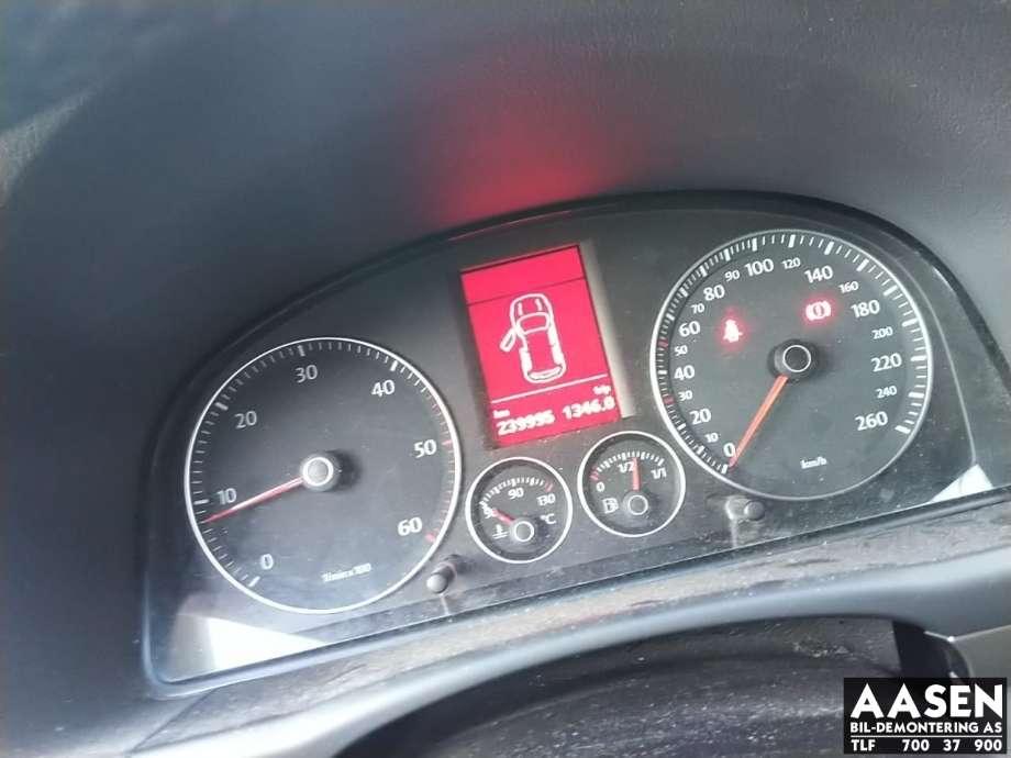 VW Touran 2007-2010 (Type I, Fase 2) , Motorkode: BKD, Girkassekode: JLT