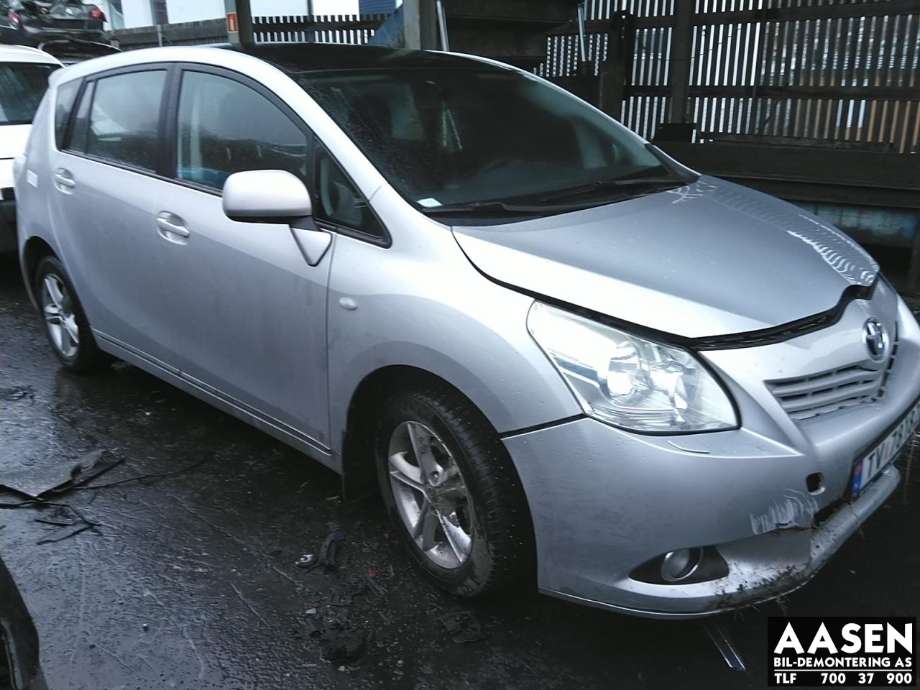 Toyota Verso 2009-2016 (Type III) , Motorkode: 1AD-FTV, Girkassekode: 