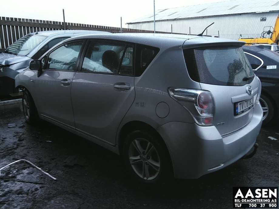 Toyota Verso 2009-2016 (Type III) , Motorkode: 1AD-FTV, Girkassekode: 