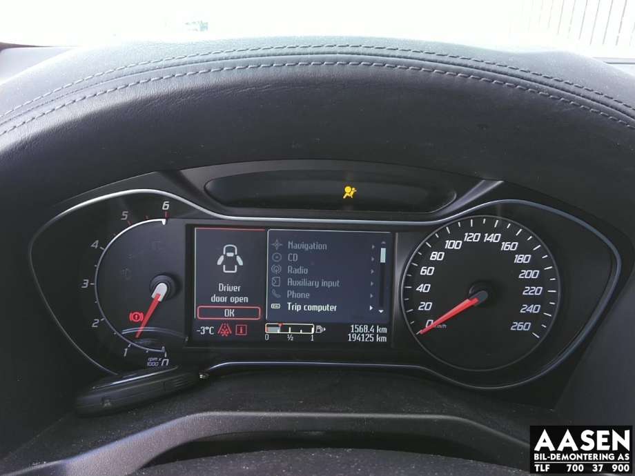 Ford Mondeo 2011-2014 (Type IV, Fase 2) , Motorkode: UFBA, Girkassekode: 