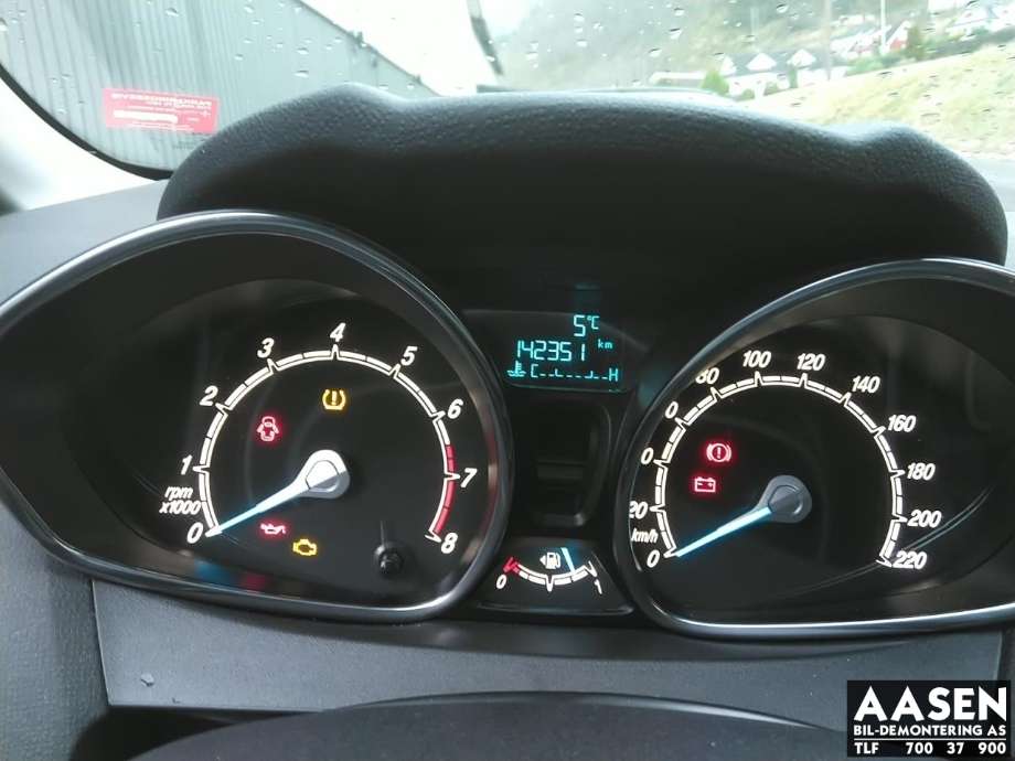 Ford Fiesta 2013-2017 (Type VI, Fase 2) , Motorkode: P4JA, Girkassekode: 