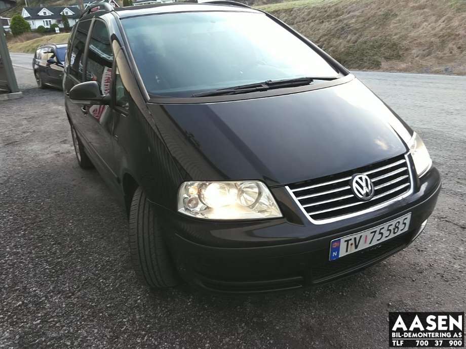 VW Sharan 2000-2010 (Type I, Fase 2) , Motorkode: BRT, Girkassekode: 