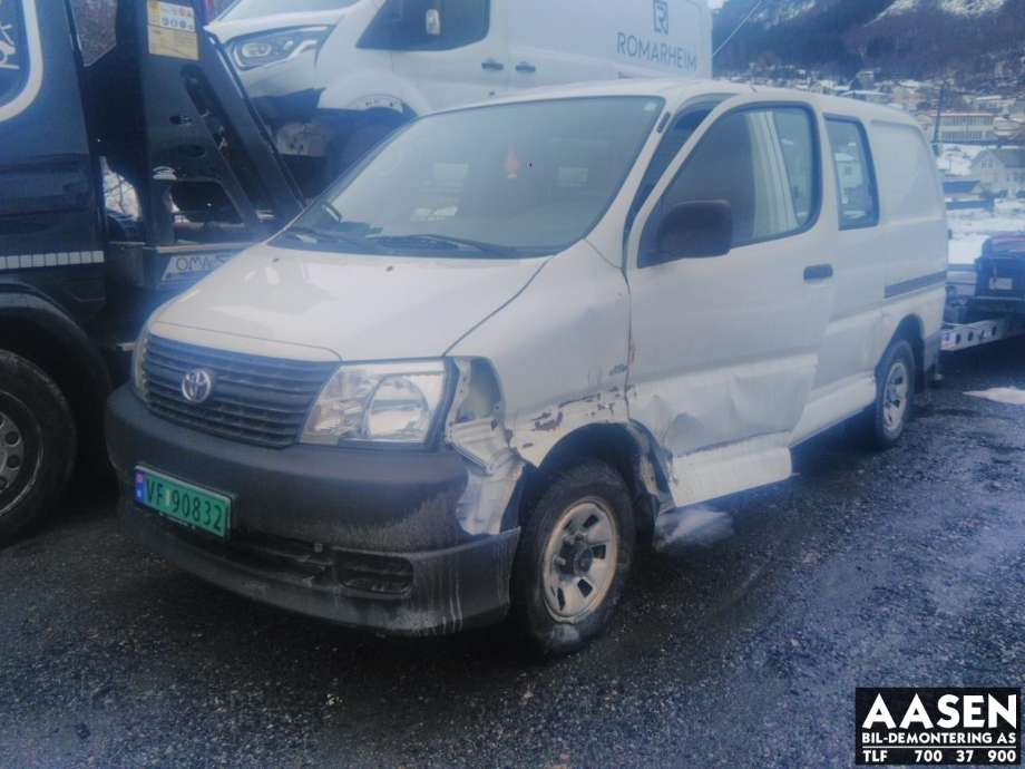 Toyota Hiace 2007-2012 (Fase 3) , Motorkode: 2KD-FTV, Girkassekode: 3303026A60