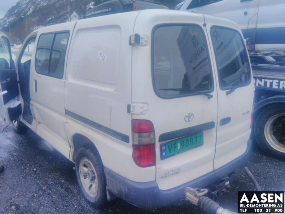Toyota Hiace 2007-2012 (Fase 3) , Motorkode: 2KD-FTV, Girkassekode: 3303026A60