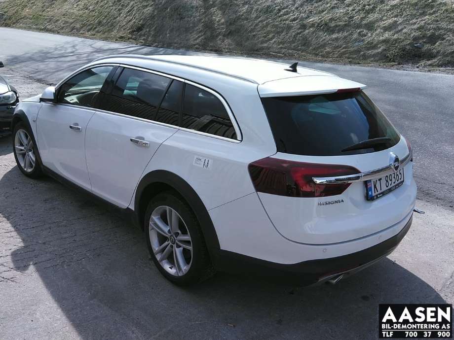 Opel Insignia A 2014-2017 , Motorkode: A20DTH, Girkassekode: MDK