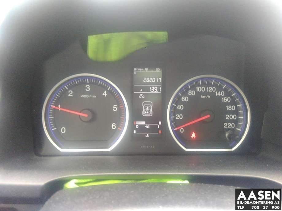 Honda CR-V 2007-2012 (Type III) , Motorkode: N22A2, Girkassekode: 