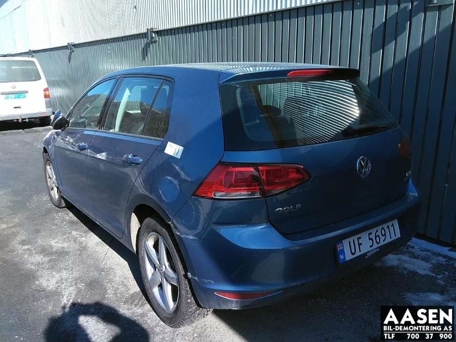VW Golf VII 2012-2017 (Fase 1) , Motorkode: CJZB, Girkassekode: PKH