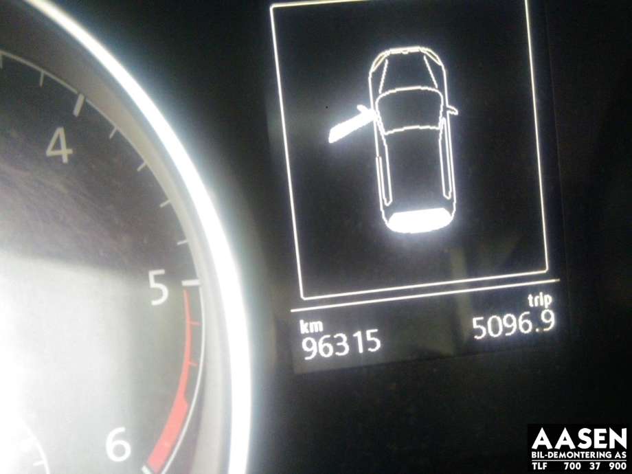 VW Golf VII 2012-2017 (Fase 1) , Motorkode: CRB, Girkassekode: PFM
