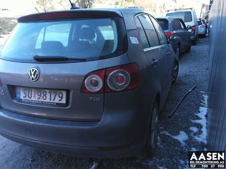 VW Golf, Plus/Cross 2009-2013 (Fase 2) , Motorkode: CAY, Girkassekode: 