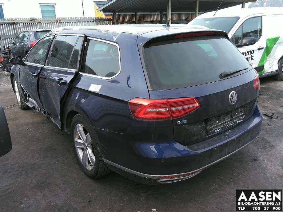 VW Passat 2015-2019 (Fase 1) (B8) (B8), Motorkode: CUKC, Girkassekode: SCB