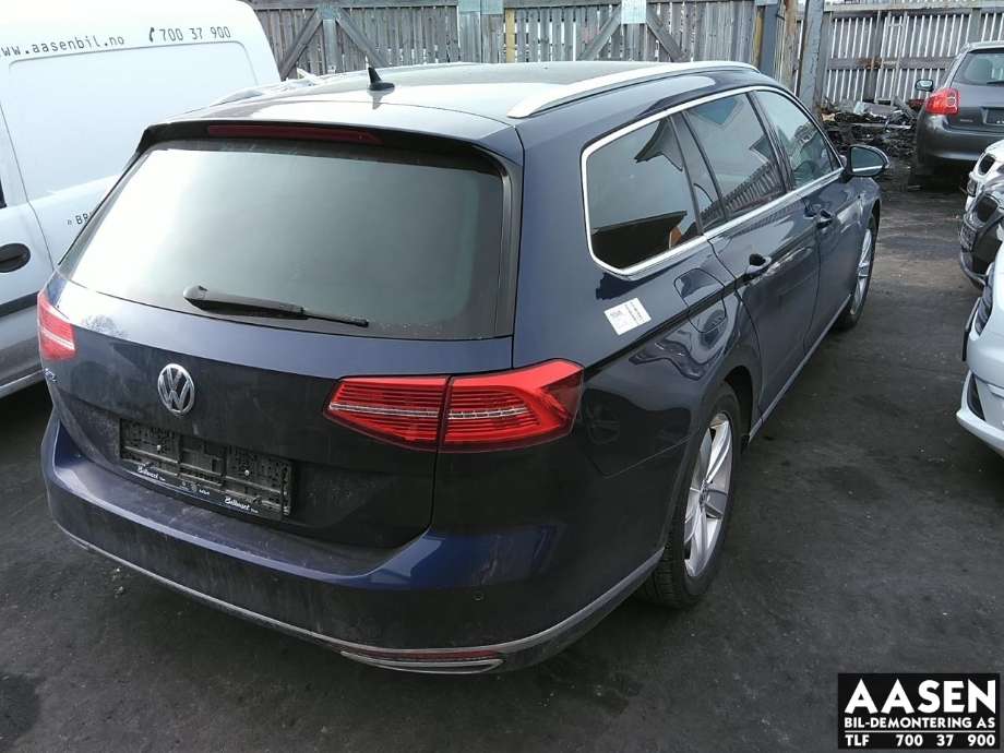 VW Passat 2015-2019 (Fase 1) (B8) (B8), Motorkode: CUKC, Girkassekode: SCB