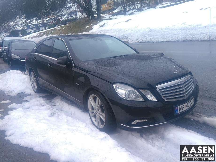 Mercedes E-Klasse 2009-2013 (Fase 1) (W212) (W212), Motorkode: , Girkassekode: 