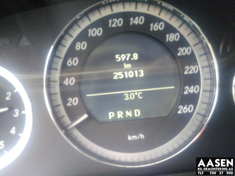 Mercedes E-Klasse 2009-2013 (Fase 1) (W212) (W212), Motorkode: , Girkassekode: 