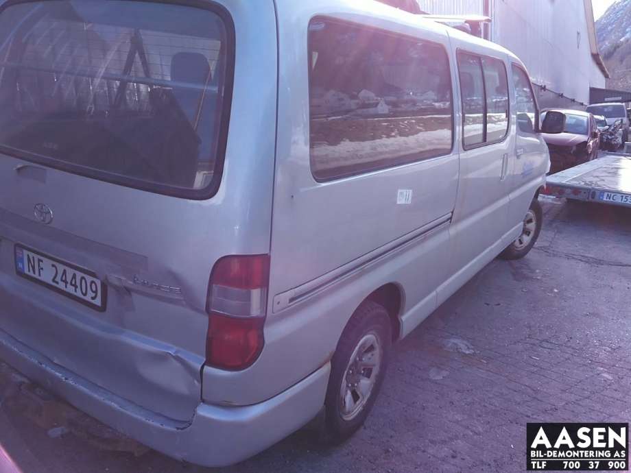 Toyota Hiace 2007-2012 (Fase 3) , Motorkode: , Girkassekode: 