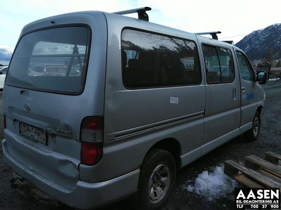 Toyota Hiace 2007-2012 (Fase 3) , Motorkode: , Girkassekode: 