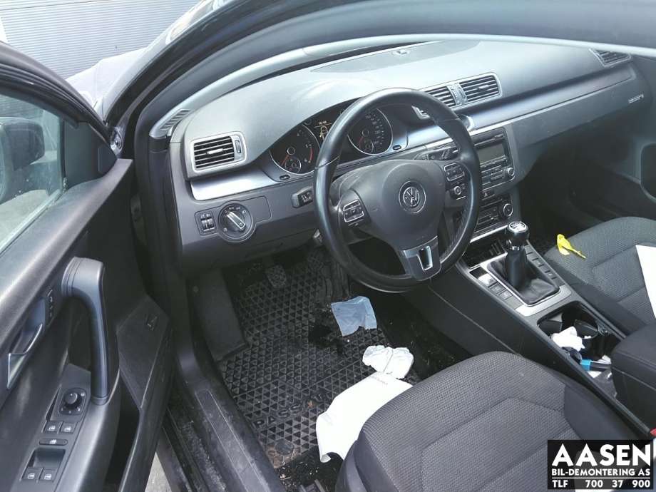 VW Passat 2011-2015 (B7) (B7), Motorkode: CAYC, Girkassekode: MYP