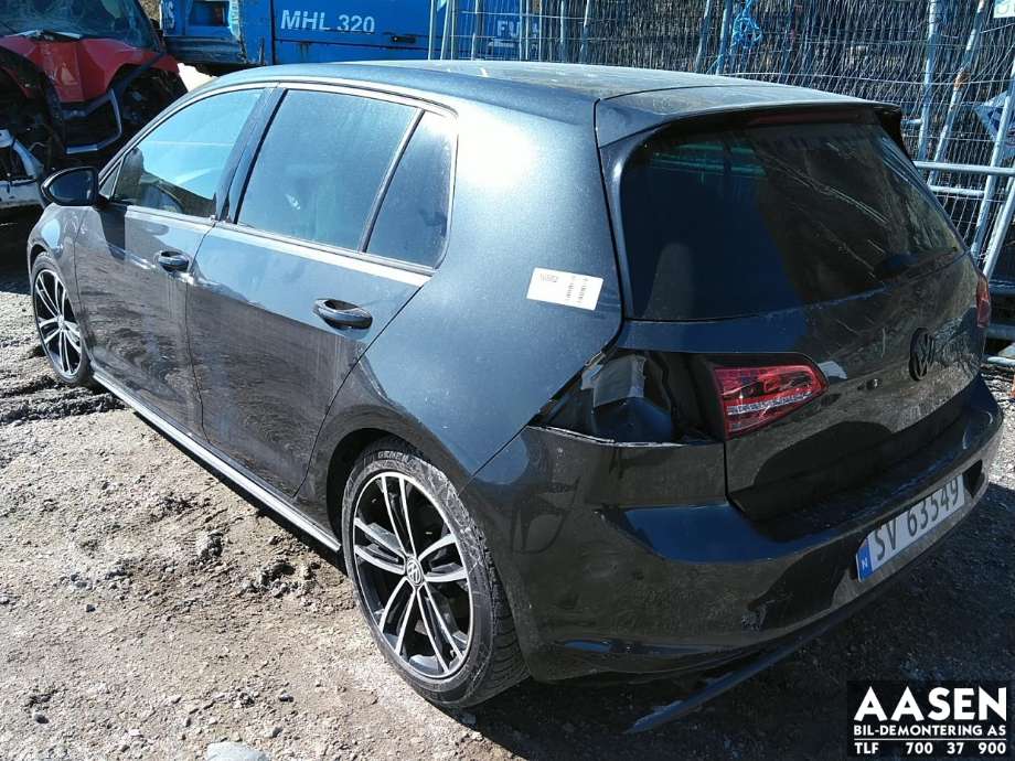 VW Golf VII 2012-2017 (Fase 1) , Motorkode: CUKB, Girkassekode: 