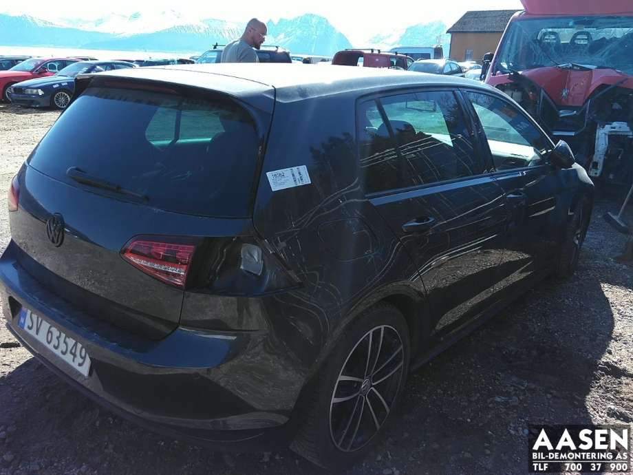 VW Golf VII 2012-2017 (Fase 1) , Motorkode: CUKB, Girkassekode: 