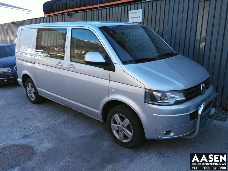 VW Transporter / Caravelle 2009-2015 (Fase 2) (T5) (T5), Motorkode: CAA, Girkassekode: PAW