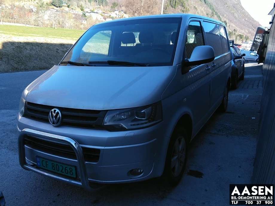 VW Transporter / Caravelle 2009-2015 (Fase 2) (T5) (T5), Motorkode: CAA, Girkassekode: PAW