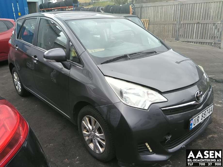 Toyota Verso-S 2011-2015 (COMBI) (COMBI), Motorkode: , Girkassekode: 