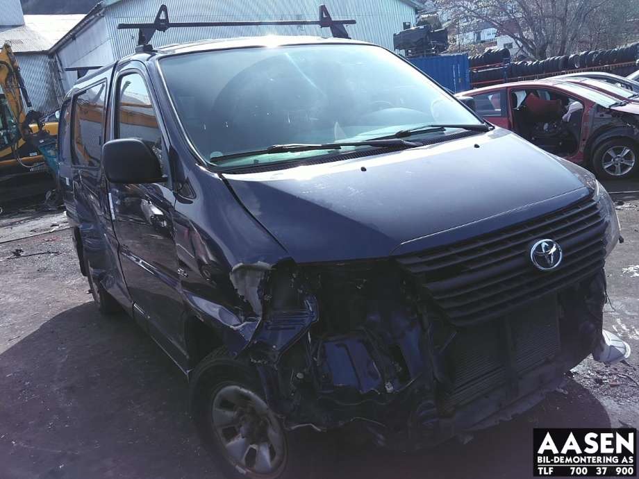 Toyota Hiace 2007-2012 (Fase 3) , Motorkode: 2KD-FTV, Girkassekode: 