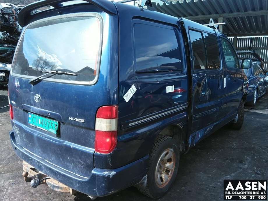 Toyota Hiace 2007-2012 (Fase 3) , Motorkode: 2KD-FTV, Girkassekode: 