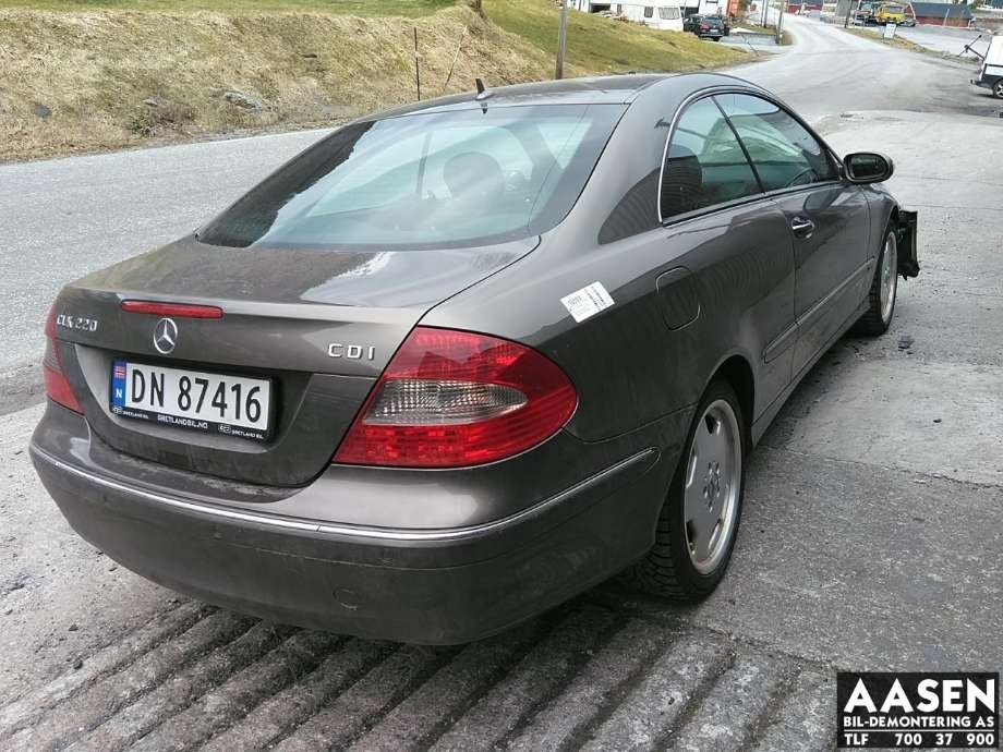 Mercedes CLK 2002-2009 (C209) (C209), Motorkode: 646966, Girkassekode: 