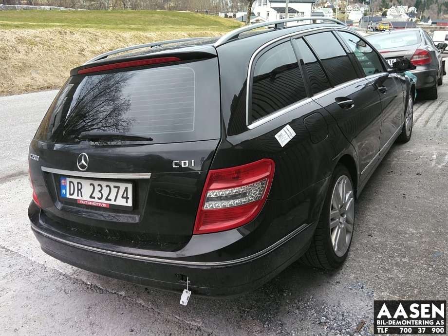 Mercedes C-Klasse 2007-2011 (Fase 1) (W204) (W204), Motorkode: 651913, Girkassekode: 