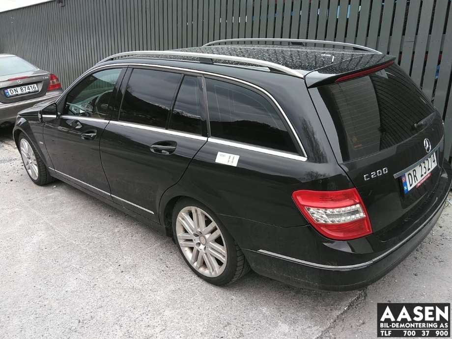 Mercedes C-Klasse 2007-2011 (Fase 1) (W204) (W204), Motorkode: 651913, Girkassekode: 