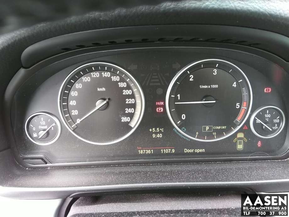 BMW 5-Serie 2010-2017 (F10/F11) (F10/F11), Motorkode: N57D30A, Girkassekode: GA8HP70Z