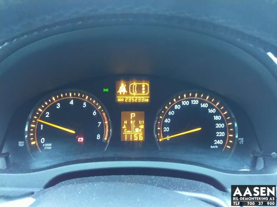 Toyota Avensis 2009-2015 (Type III, Fase 1) , Motorkode: 3ZR-FAE, Girkassekode: 