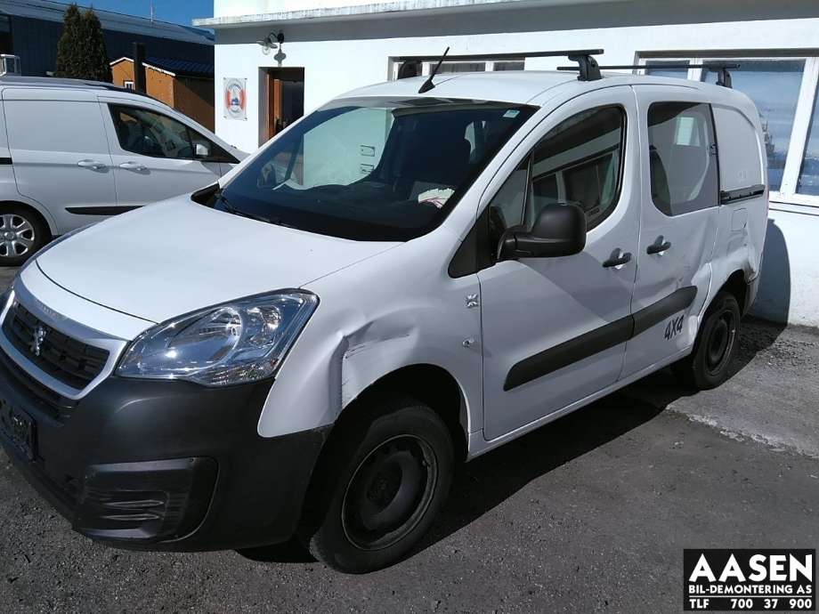 Peugeot Partner 2015-2019 (Type II, Fase 2) , Motorkode: BH02, Girkassekode: