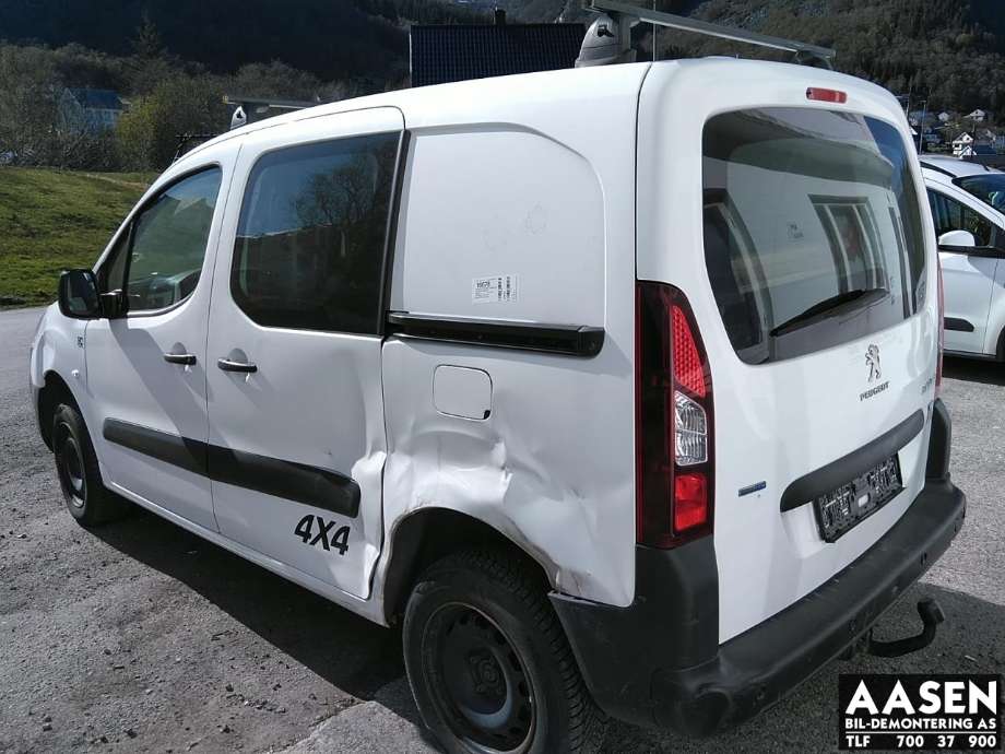 Peugeot Partner 2015-2019 (Type II, Fase 2) , Motorkode: BH02, Girkassekode: