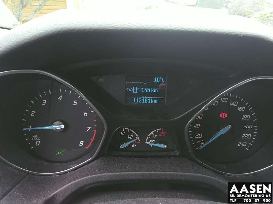 Ford Focus 2011-2014 (Type III, Fase 1) , Motorkode: M2DA, Girkassekode: