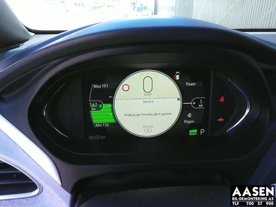 Opel Ampera-e 2017-->> (Type II) , Motorkode: EN0, Girkassekode: MMF