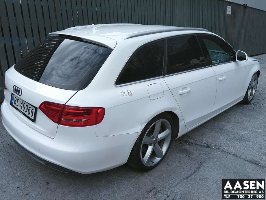 Audi A4 2007-2014 (Type IV) (B8) (B8), Motorkode: CAHA, Girkassekode: KXM