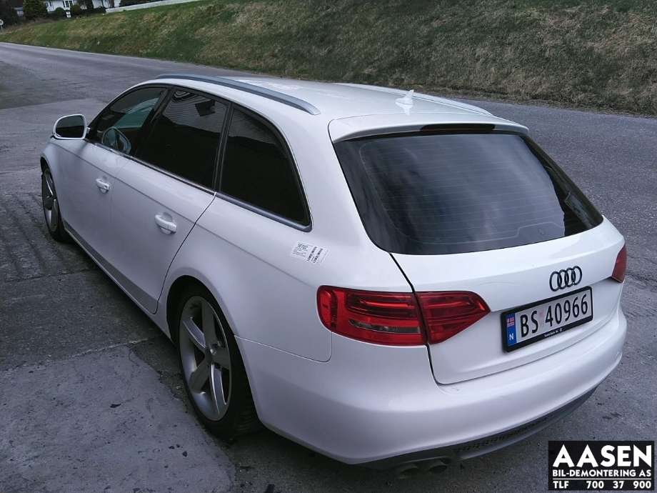 Audi A4 2007-2014 (Type IV) (B8) (B8), Motorkode: CAHA, Girkassekode: KXM