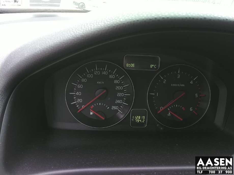 Volvo V50 2007-2012 (Fase 2) , Motorkode: D4164T, Girkassekode: