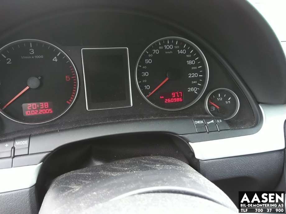 Audi A4 2004-2008 (Type III) (B7) (B7), Motorkode: BKN, Girkassekode: HKD