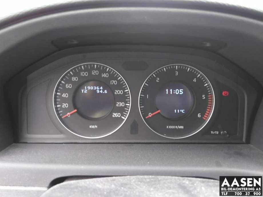 Volvo V70 2007-2013 (Type III, Fase 1) , Motorkode: D4164T, Girkassekode: 