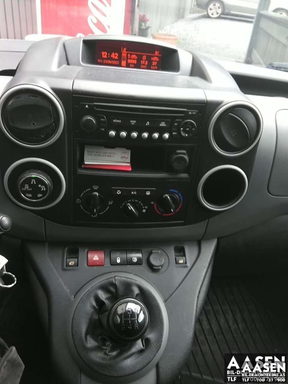 Citroën Berlingo 2008-2015 (Type II, Fase 1) , Motorkode: 9HS EL. 9H04, Girkassekode: