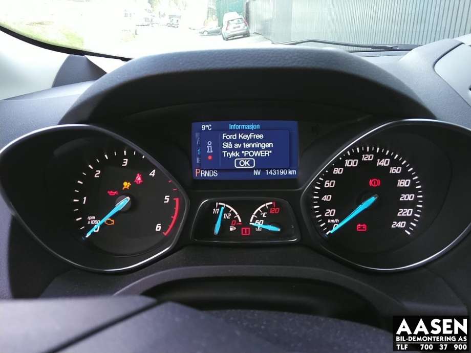 Ford Kuga 2013-2019 , Motorkode: UFMA, Girkassekode: 