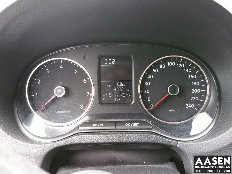 VW Polo 2009-2014 (Type V, Fase 1) , Motorkode: CBZC, Girkassekode: MFX
