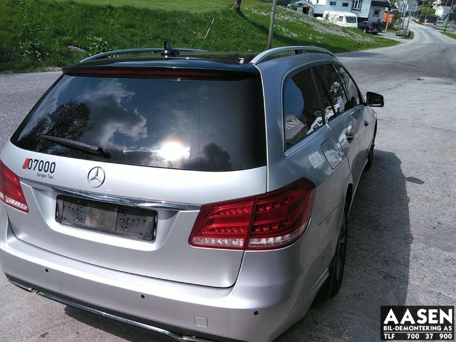 Mercedes E-Klasse 2013-2016 (Fase 2) (W212) (W212), Motorkode: 651924, Girkassekode: 