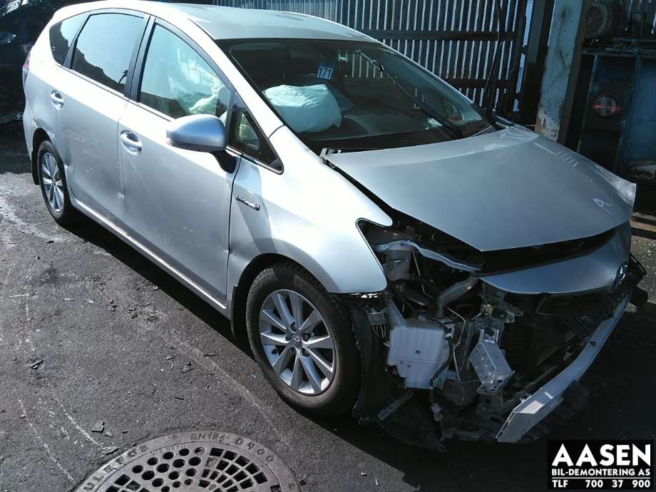 Toyota Prius +7 2012-2020 (Type III) (stasjonsvogn) (stasjonsvogn), Motorkode: 2ZR-FXE, Girkassekode: