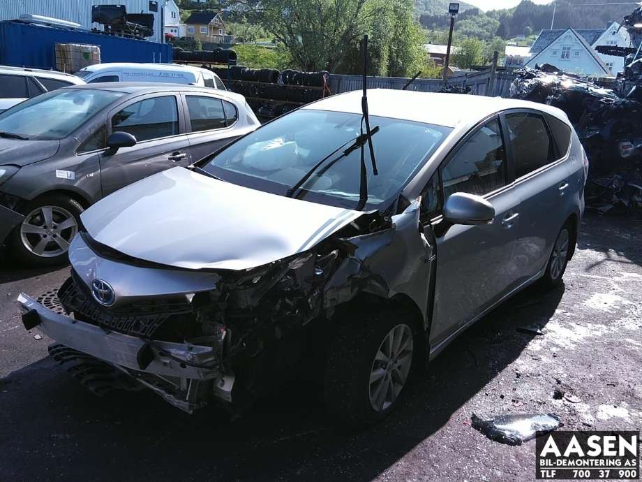 Toyota Prius +7 2012-2020 (Type III) (stasjonsvogn) (stasjonsvogn), Motorkode: 2ZR-FXE, Girkassekode: