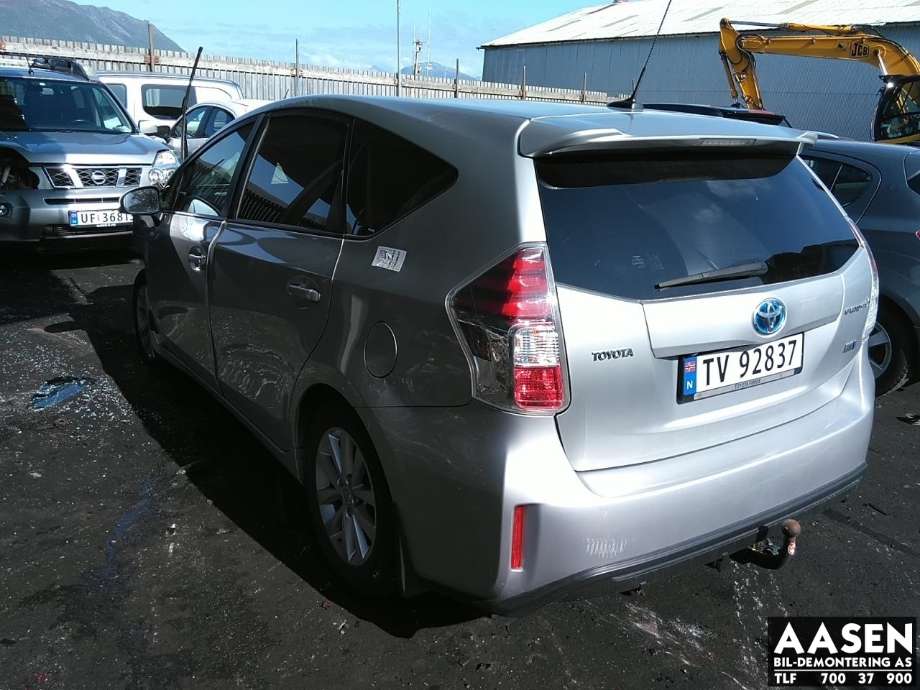 Toyota Prius +7 2012-2020 (Type III) (stasjonsvogn) (stasjonsvogn), Motorkode: 2ZR-FXE, Girkassekode: