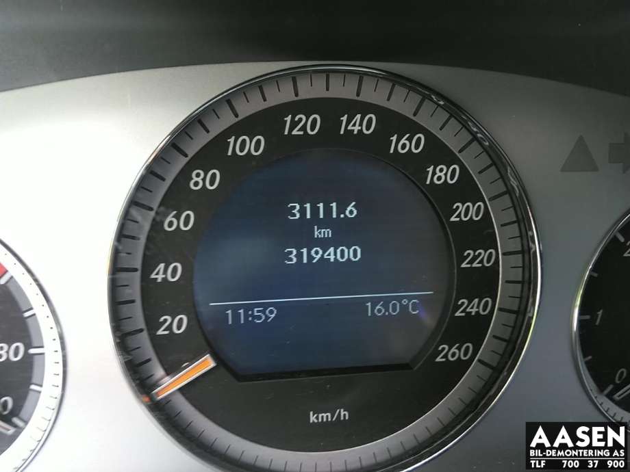 Mercedes C-Klasse 2007-2011 (Fase 1) (W204) (W204), Motorkode: 64681130116129, Girkassekode: 71665702