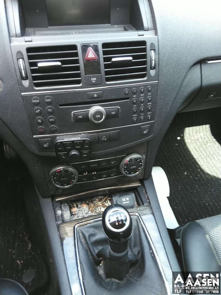 Mercedes C-Klasse 2007-2011 (Fase 1) (W204) (W204), Motorkode: 64681130116129, Girkassekode: 71665702